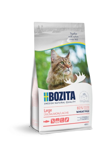 Bozita Large Wheat Free Salmon Katzentrockenfutter