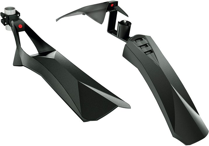 Hebie Steckschutzblech-Set Viper X Stealth 26-29 Zoll schwarz