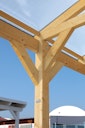 Vorschaubild Skan Holz Westerwald Design Einzelcarport aus Leimholz Breite 362 cm