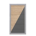 Vorschaubild TraumGarten DESIGN WPC Alu Einzeltor auf Maß