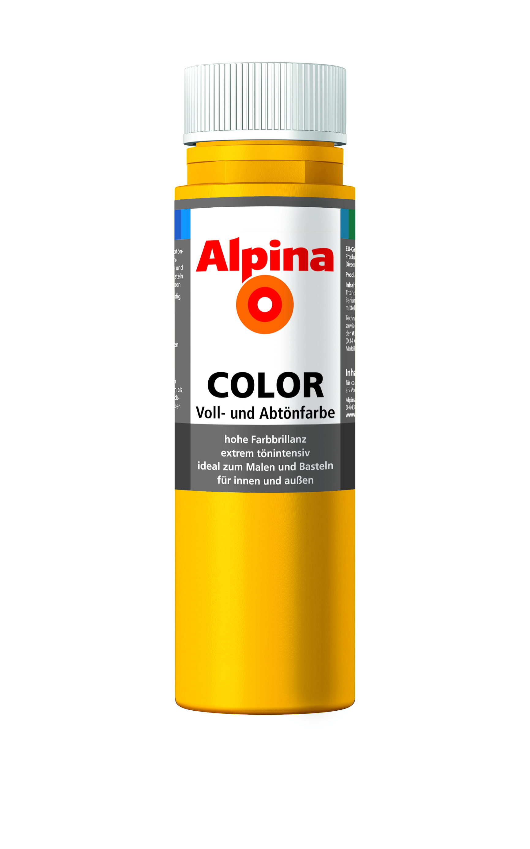 Alpina Color Abtönfarbe "Lucky Yellow"