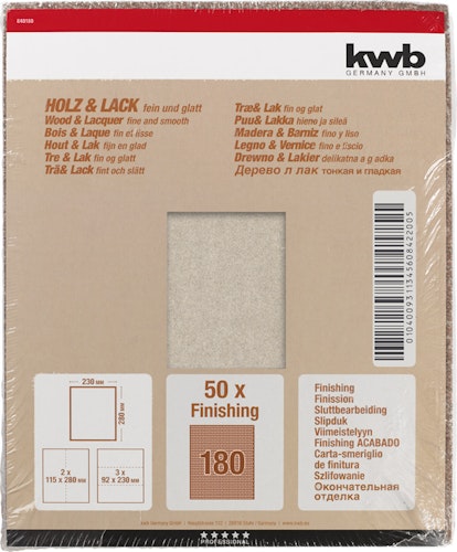 kwb Schleifbogen Finishing K 180 840180