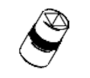 LEGI Nuss für Sicherheitschraube zu RP.S fit R+K PfostenZubehörbild