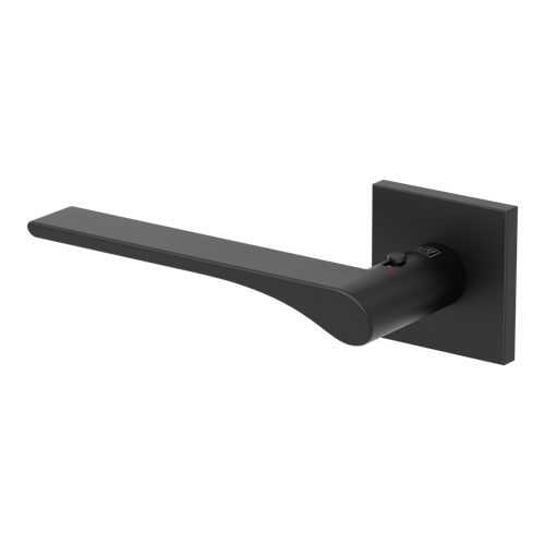 Griffwerk VAYA 261 LEAF LIGHT fast2fix Fast2Fix Rosetten eckig smart2lock L Graphitschwarz