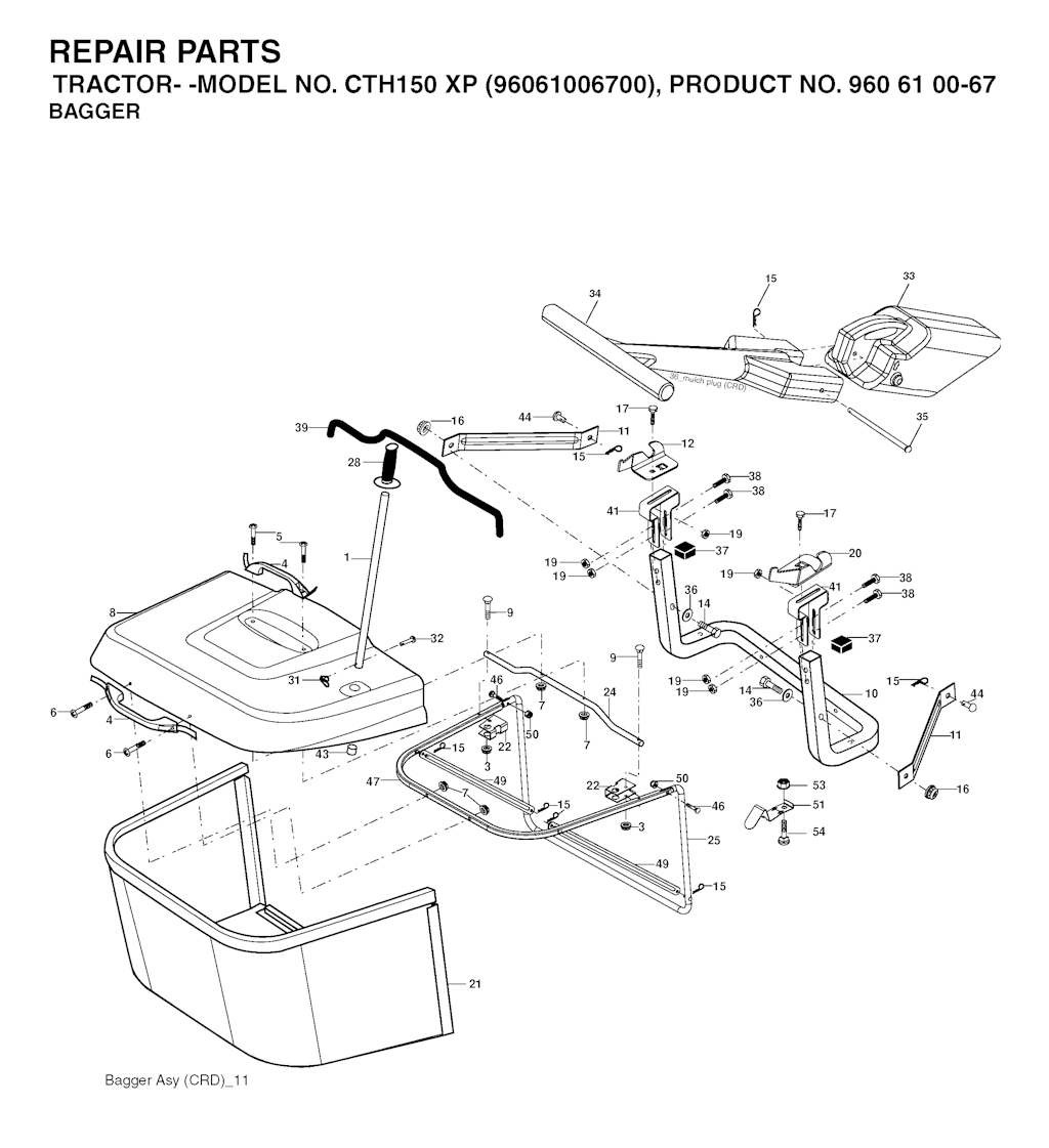 Explosionszeichnung Ersatzteile