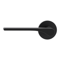 Griffwerk VAYA 261 LEAF LIGHT fast2fix Fast2Fix Rosetten rund smart2lock Graphitschwarz