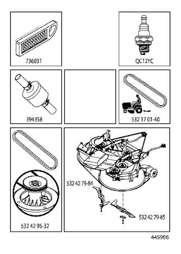 Husqvarna Gartentraktoren 96061027900 CTH140 Twin