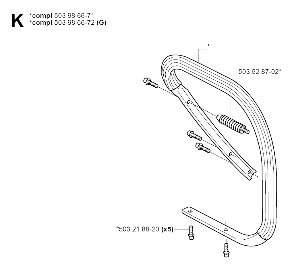 Explosionszeichnung Ersatzteile