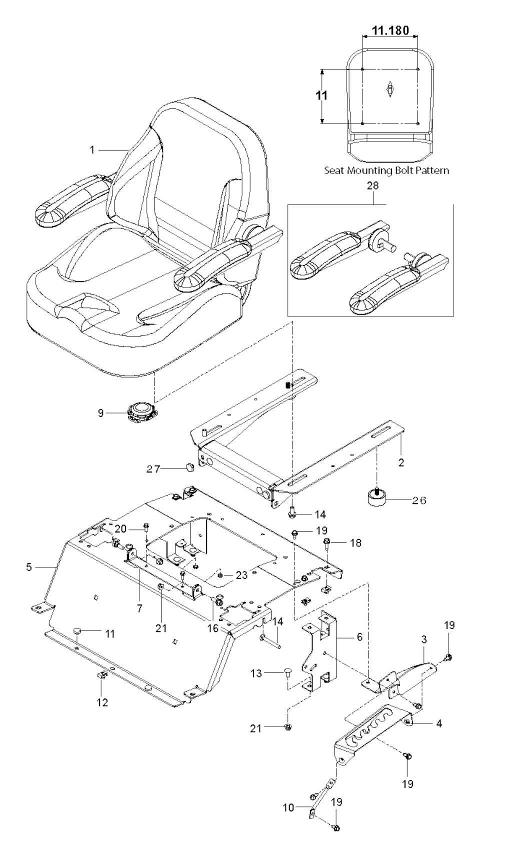Explosionszeichnung Ersatzteile