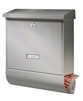 Burg Wächter Briefkasten Nordland silber 20867 SI