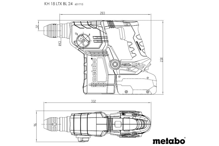 Metabo COMBO SET 2.3.6 18 V (685218800) AKKU-MASCHINEN IM SET