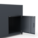 Vorschaubild KGT Hochbeet UrbanGrow M-Space inkl. Stauraum - B 101 x T 51 x H 86 cm