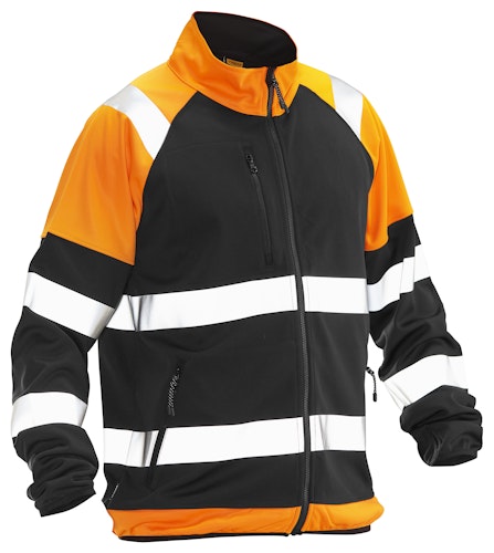 Jobman Leichte Softshell-Jacke Hi-Vis 5127