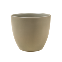 Wikholm form Design Pflanzgefäß / Blumentopf Terrakotta grün 3er Set ⌀ 26 x H 27 cm, 31 x H 30 cm, 37 x H 32 cm