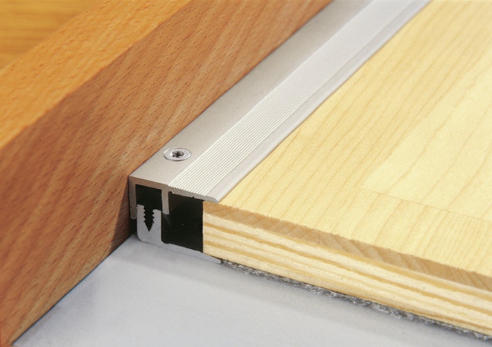 Parkettfreund Endprofil PF 287 edelstahl 270 cm