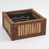 BambusBASIS Terrassenteich Cortenstahl mit verschiedenen Bambusfüllungen