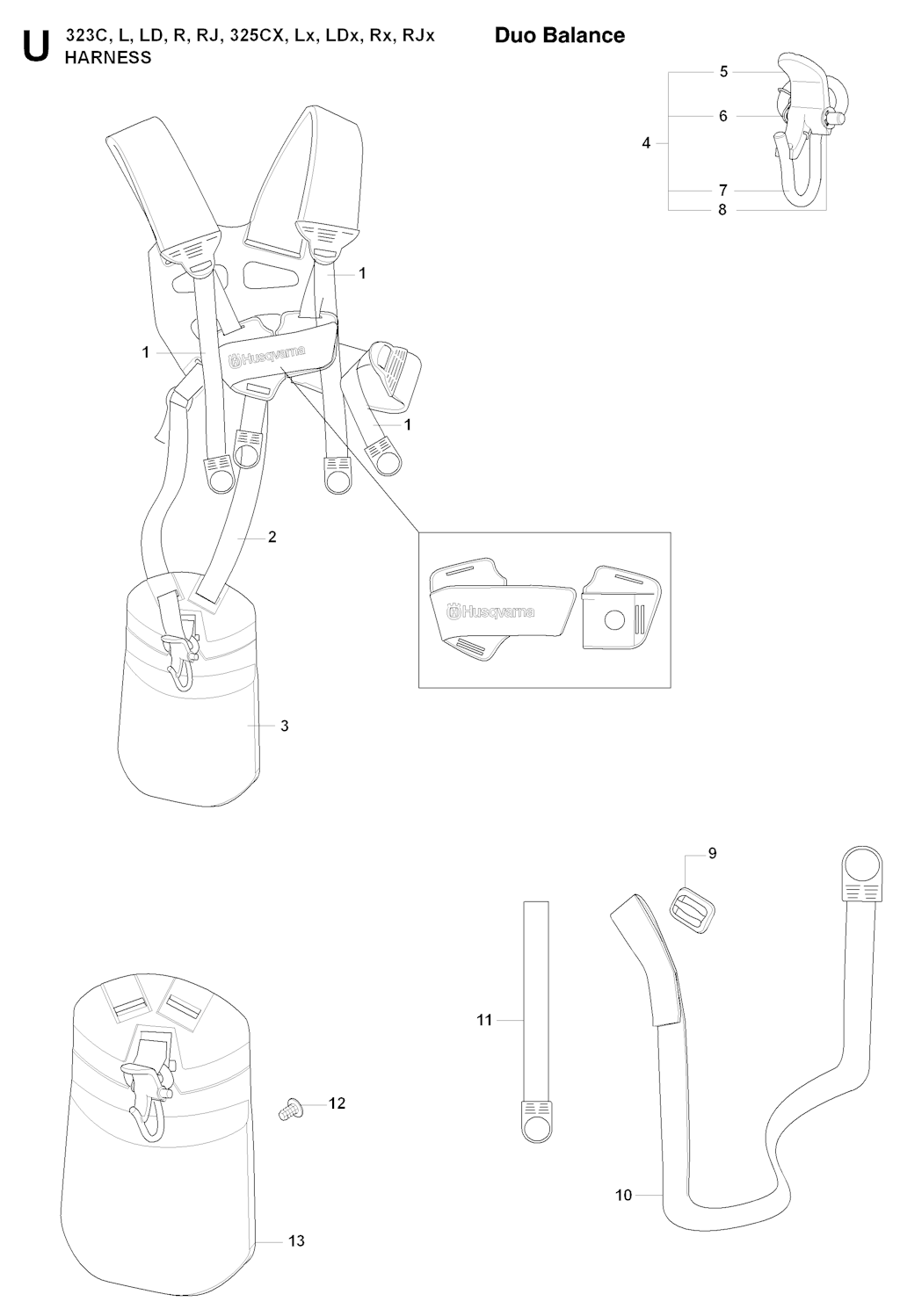 Explosionszeichnung Ersatzteile