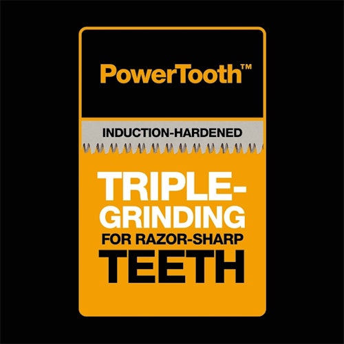 Fiskars Power Tooth Handsäge (38 , 9 TPI) 1062930