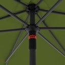 Vorschaubild doppler Mittelmastschirm myZONE 300 Push up, Aluminium Anthrazit / 100 % Polyester 180 g/m²