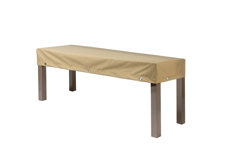 Heinemeyer Abdeckhaube mit Abhang für Bank ohne Rückenlehne, Teak Safe