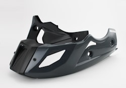 BODYSTYLE Sportsline Bugspoiler ABS Kunststoff grau für YAMAHA MT-07 