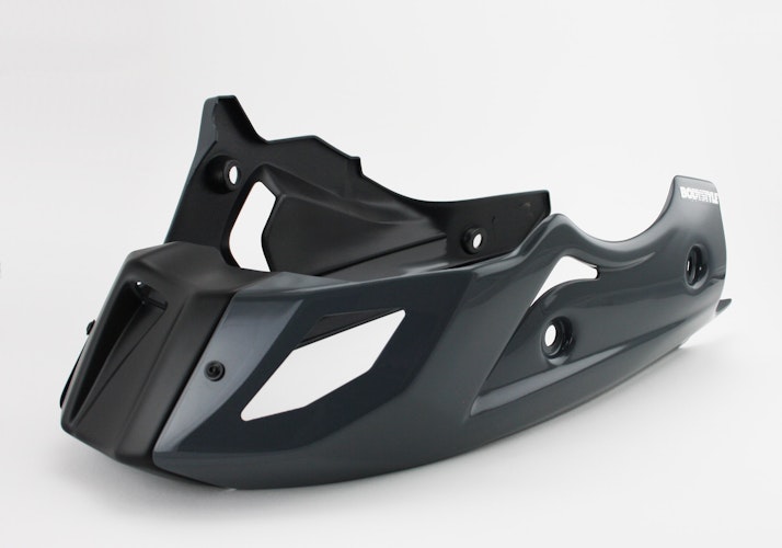 BODYSTYLE Sportsline Bugspoiler ABS Kunststoff grau für YAMAHA MT-07 