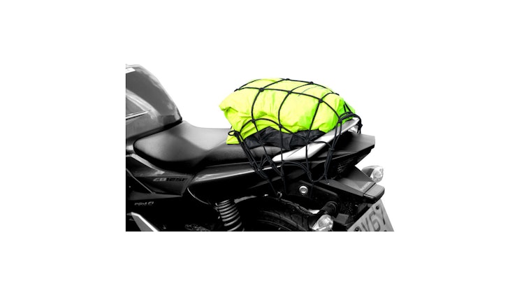 Oxford Gepäcknetz schwarz, 43 x 43 cm, Gepäcknetz Stark elastisches Gepäcknetz