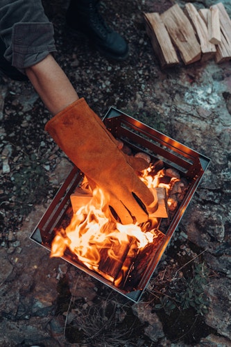 höfats Feuerhandschuhe Leder