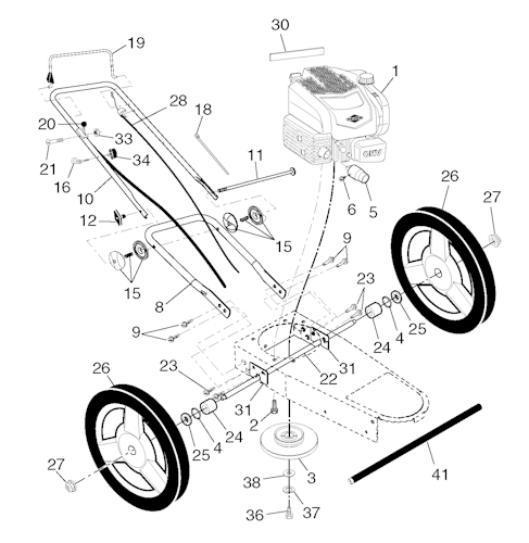 Husqvarna Rasentrimmer 96175000201 HU675HWT