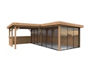 Vorschaubild Palmako Carport/Pavillon Connect Lenna 24,9 m² Set 423 Slide