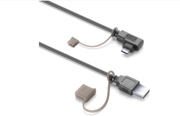 INTERPHONE USB-A zu USB-C, Ladekabel für RIDESYNC