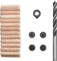 kwb Holzbohrer+Dübelsatz   6 mm 28066