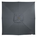 Vorschaubild doppler Mittelmastschirm ALU EXPERT 350 x 350 Telescope, Aluminium Silber / 100 % Polyester 180 g/m²