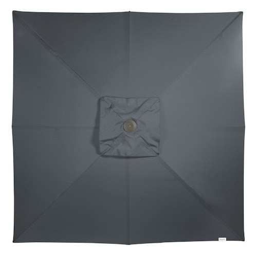 doppler Mittelmastschirm ALU EXPERT 350 x 350 Telescope, Aluminium Silber / 100 % Polyester 180 g/m²