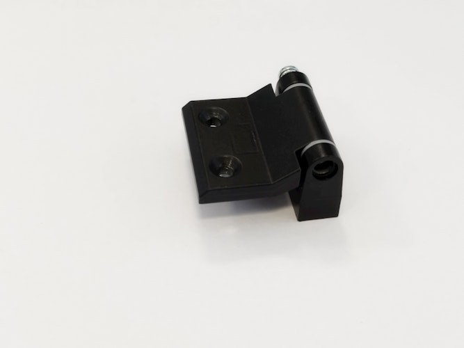 KGT Ersatzteil Metallscharniere, schwarz, Stift Stahl verz. Lagerbuchse in VA 