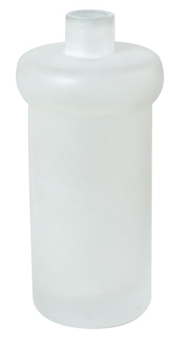 Bravat Flasche für Flüssigseifenspender Varuna, Quaruna und Metasoft, mineralweiß