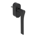 Vorschaubild Griffwerk Fenstergriff VAYA 261 LEAF LIGHT Graphitschwarz L 7x40