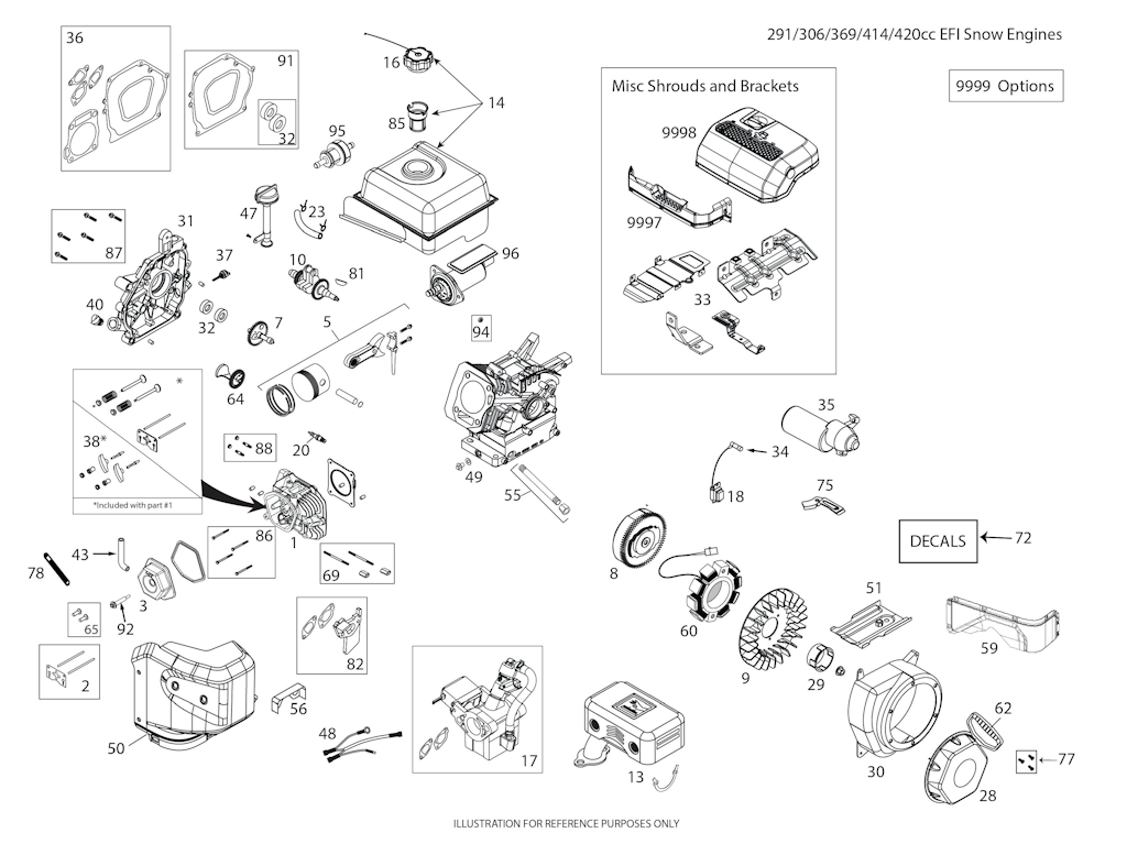 Explosionszeichnung Ersatzteile