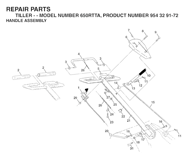 Husqvarna Motorhacken 650 RTTA, 954329172, 2003-01
