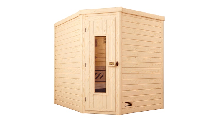 Weka Premium Massivholzsauna Turku 2 - 45 mm