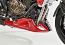 Vorschaubild BODYSTYLE Sportsline Bugspoiler ABS Kunststoff blau für YAMAHA Tracer 700 
