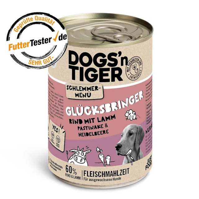 Dogs'n Tiger 400g Dose HundenassfutterVorschaubild