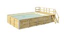 Vorschaubild Weka Massivholzpool 595 Gr. 2 - 45 mm - 636 x 400 cm
