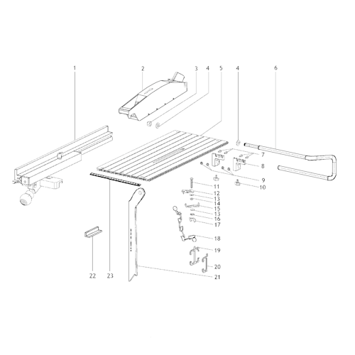 Metabo Handkreissaegeset FLEXO 500