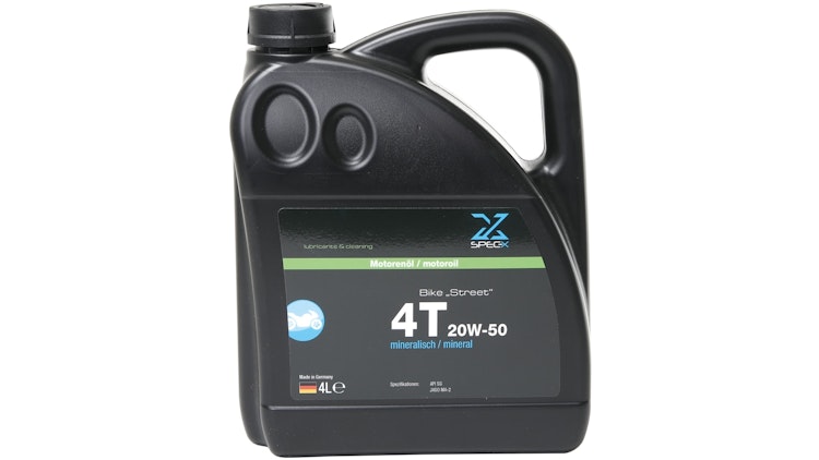 Spec-X Motoröl Bike 4T Street 4 Liter 20W-50 Mineralisch