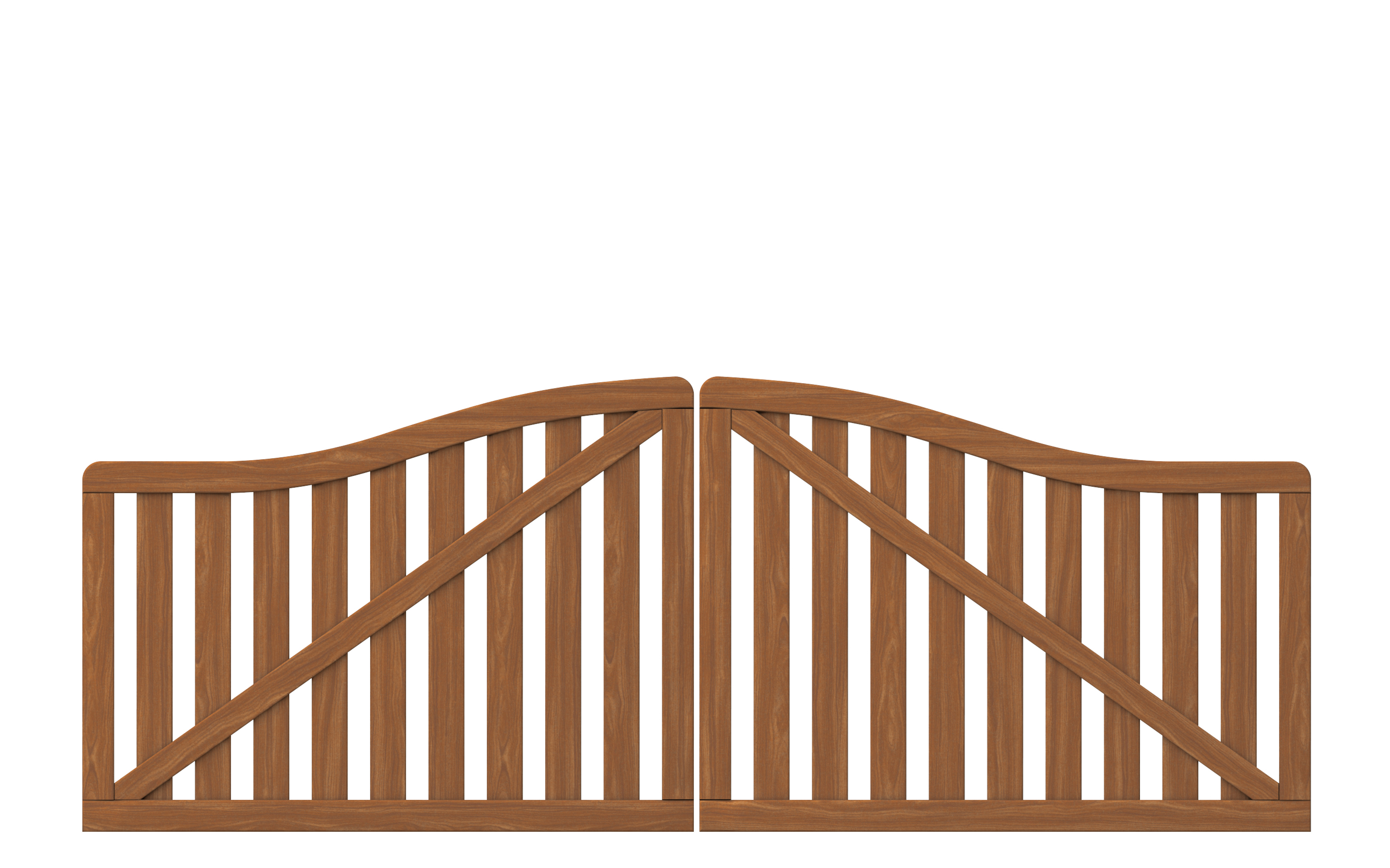 TraumGarten Raja Doppeltor 297x90 (110) cm