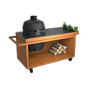 Vorschaubild OFYR Kamado Table Corten 150 PRO+ Corten Ceramic Dark