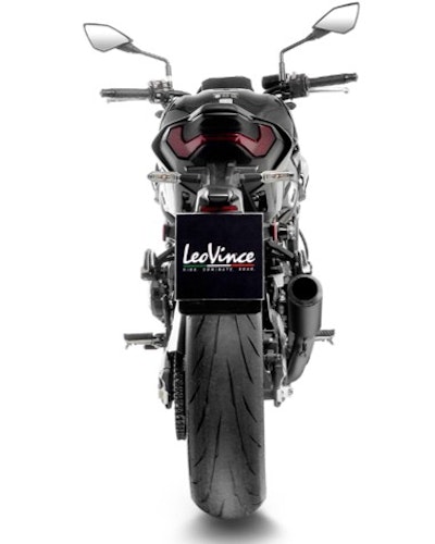 LEOVINCE Slip -On Schalldämpfer SBK LV Corsa S Full Black Edition  für Kawasaki Z900