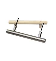 Infraworld Türgriff-Set Edelstahl, rund