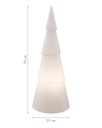 Vorschaubild 8 seasons design LED-Dekoleuchte Shining Tree rund (RGB), verschiedene Größen